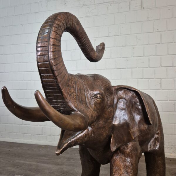 Statue Elephant Bronze 1,25 m - Image 9
