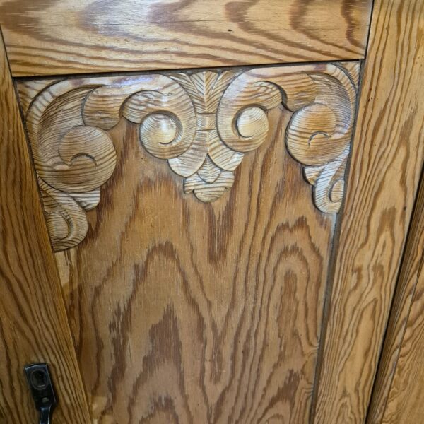 Kitchen Cabinet Art Déco 1930 Pine - Image 9