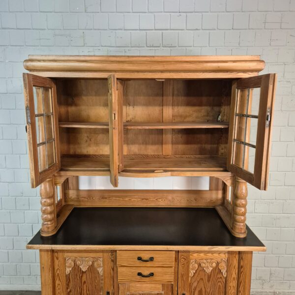Kitchen Cabinet Art Déco 1930 Pine - Image 15