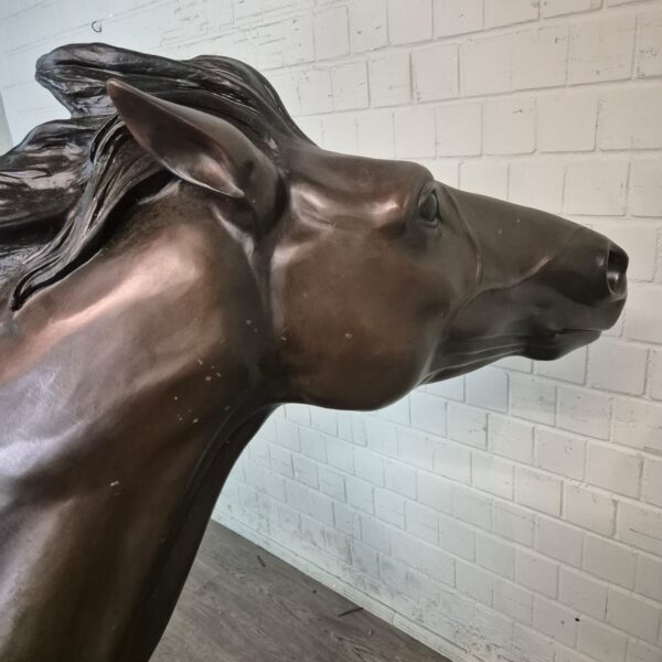Statue Horse Bronze 1,77 m - Image 9