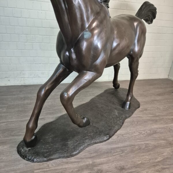 Statue Horse Bronze 1,77 m - Image 5