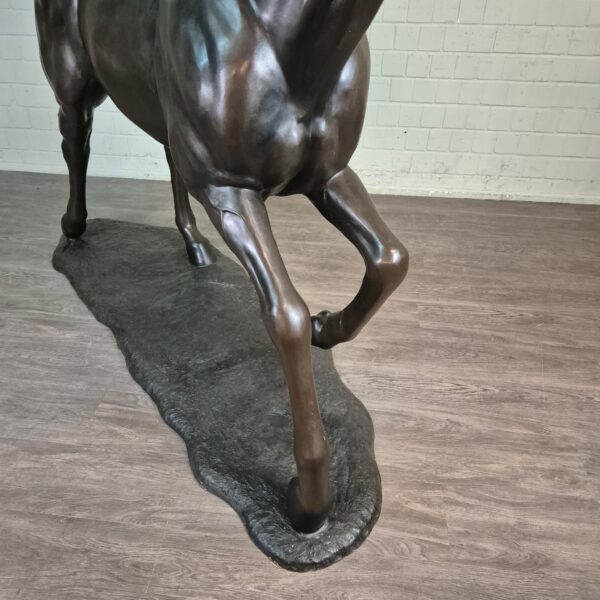 Statue Horse Bronze 1,77 m - Image 8