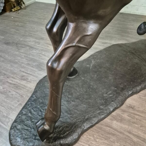 Statue Horse Bronze 1,77 m - Image 4