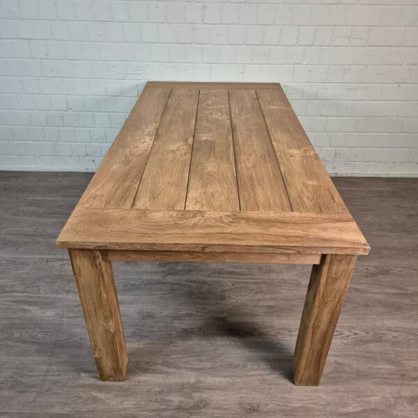 Garden Table Dining Table Solid Wood 2,00 m x 1,01 m - Image 6