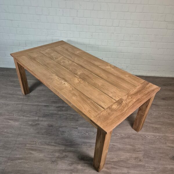 Garden Table Dining Table Solid Wood 2,00 m x 1,01 m - Image 2