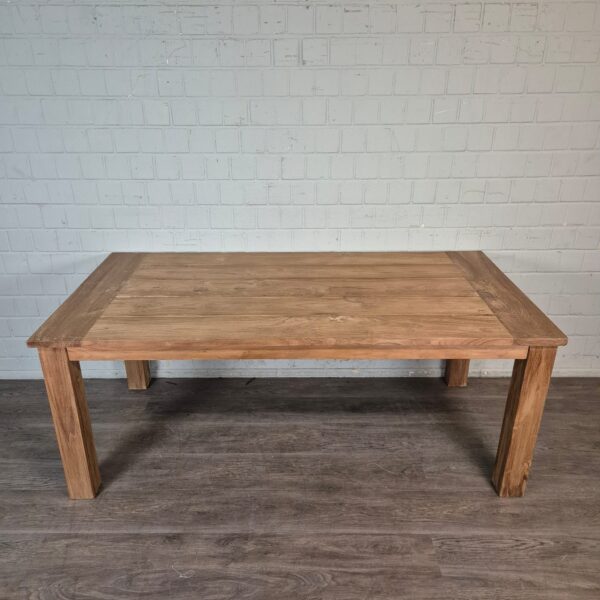 Garden Table Dining Table Solid Wood 2,00 m x 1,01 m