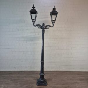 Lantern Garden Light Aluminium Grey 2.70 m