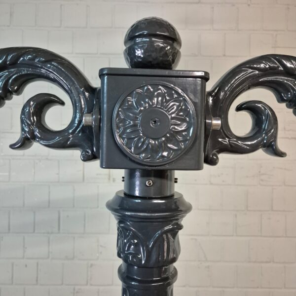 Lantern Garden Light Aluminium Grey 2.70 m - Image 5