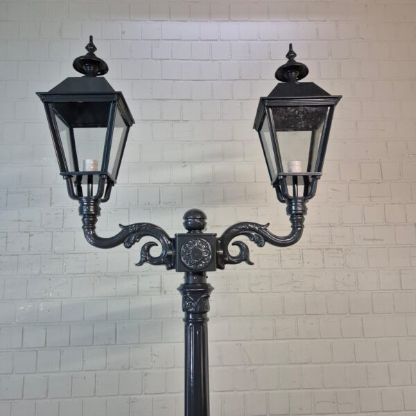 Lantern Garden Light Aluminium Grey 2.70 m - Image 2