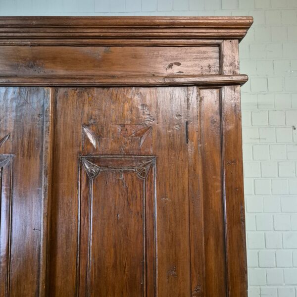 Wardrobe Colonial Style Teak 1,47 m - Image 8