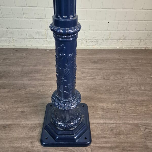 Lantern Garden Light Aluminium Dark Blue 2.60 m - Image 7