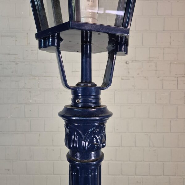 Lantern Garden Light Aluminium Dark Blue 2.60 m - Image 4