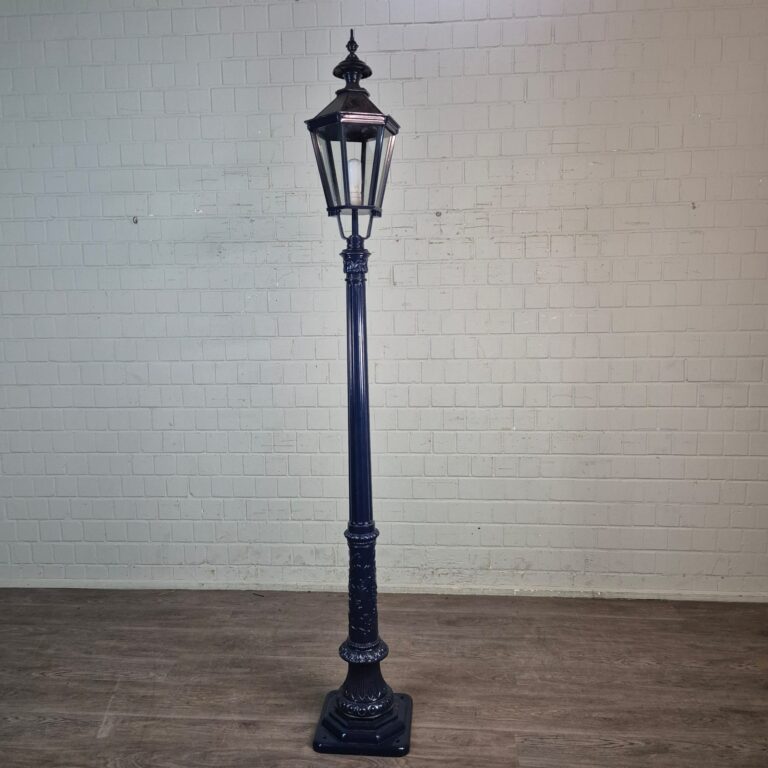 Lantern Garden Light Aluminium Dark Blue 2.60 m - Image 3