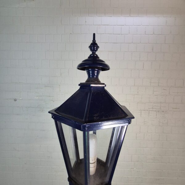 Lantern Garden Light Aluminium Dark Blue 2.60 m - Image 3