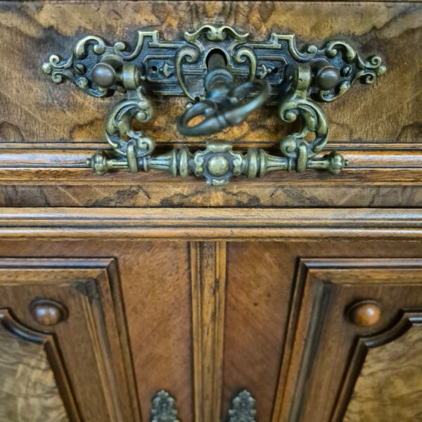 Bookcase Gründerzeit 1880 Walnut - Image 10