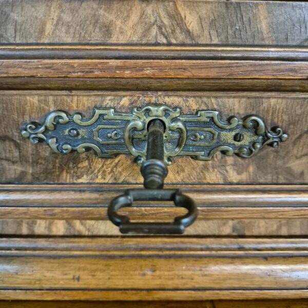 Bookcase Gründerzeit 1880 Walnut - Image 11