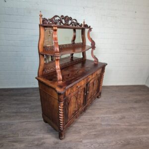 Cabinet Louis Philippe 1860 Mahogany
