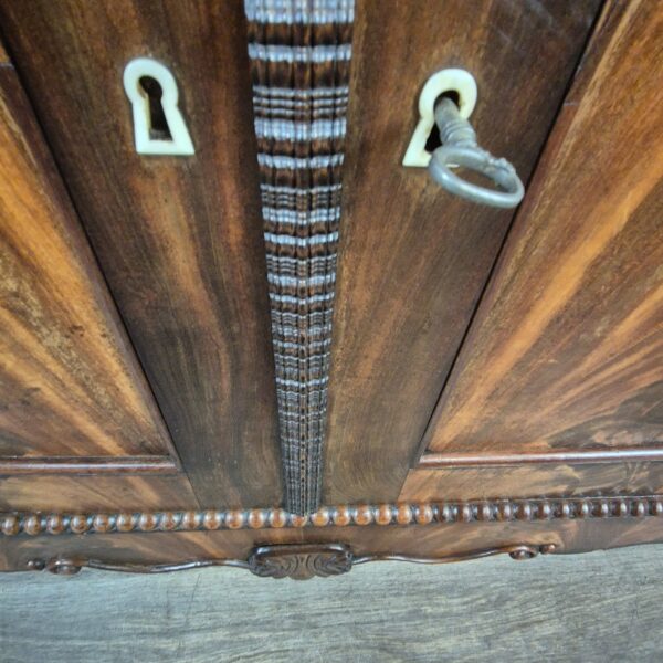 Cabinet Louis Philippe 1860 Mahogany - Image 12