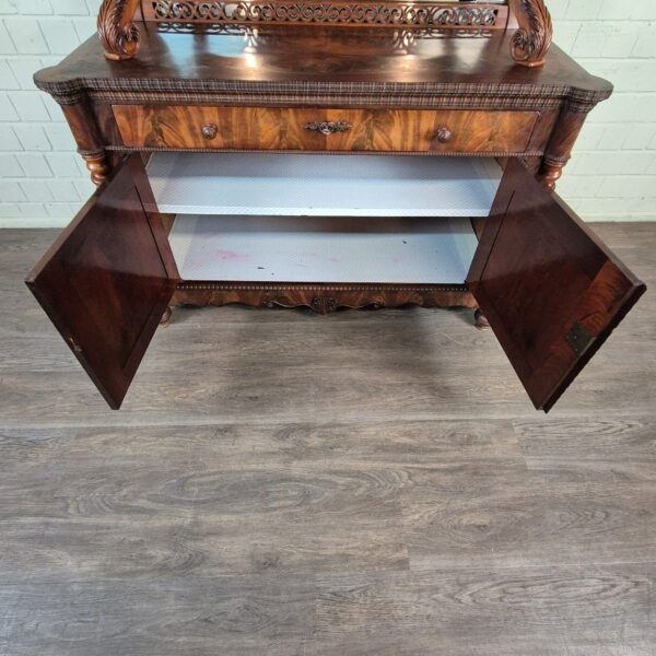 Cabinet Louis Philippe 1860 Mahogany - Image 20