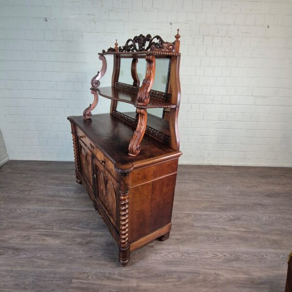 Cabinet Louis Philippe 1860 Mahogany - Image 2