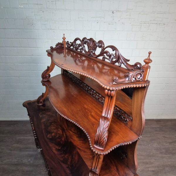 Cabinet Louis Philippe 1860 Mahogany - Image 4