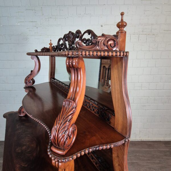 Cabinet Louis Philippe 1860 Mahogany - Image 6