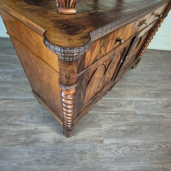 Cabinet Louis Philippe 1860 Mahogany - Image 13