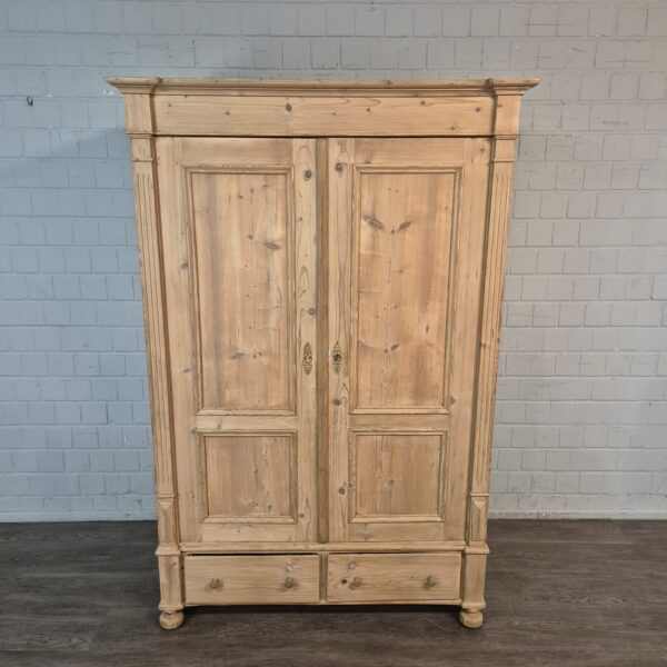 Wardrobe Gründerzeit 1880 Pine - Image 2