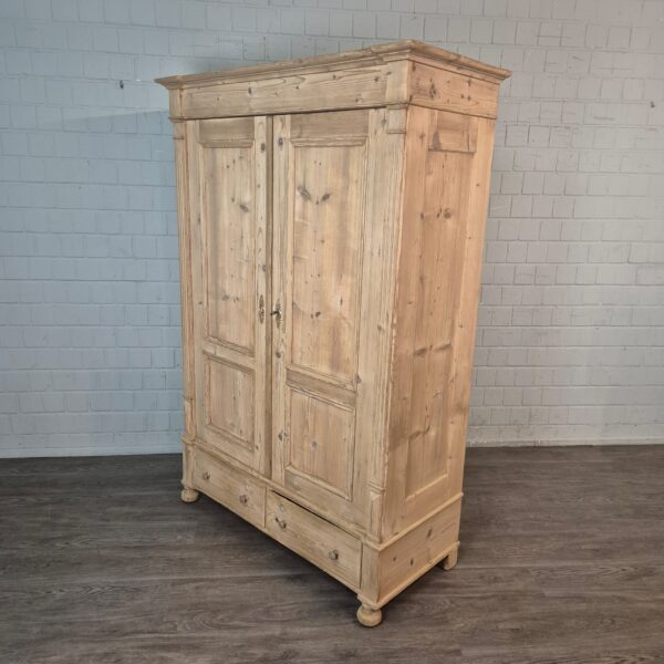 Wardrobe Gründerzeit 1880 Pine - Image 3