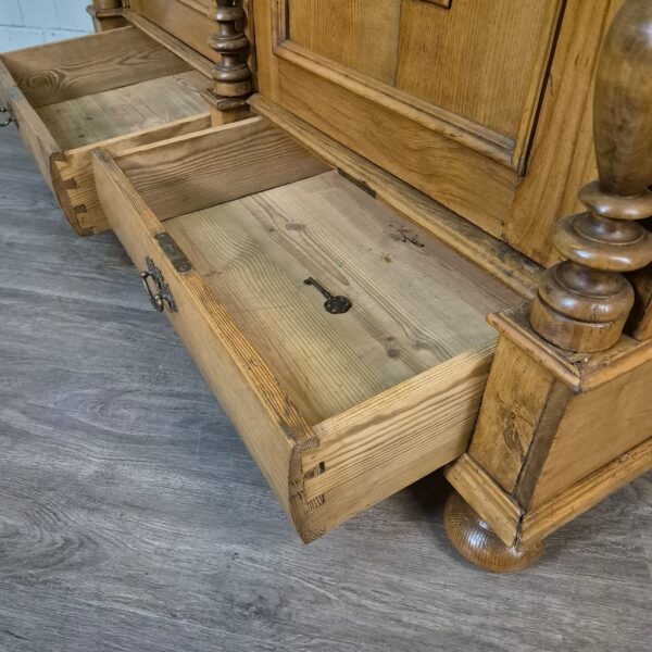 Wardrobe Gründerzeit 1880 Oak - Image 20