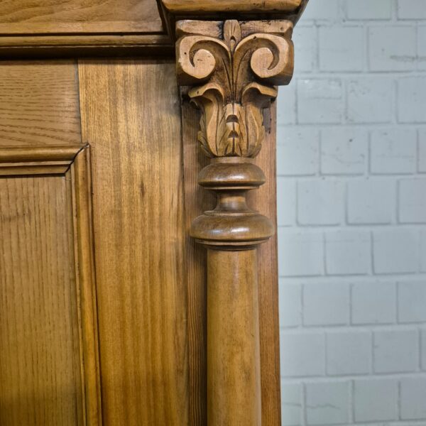 Wardrobe Gründerzeit 1880 Oak - Image 10