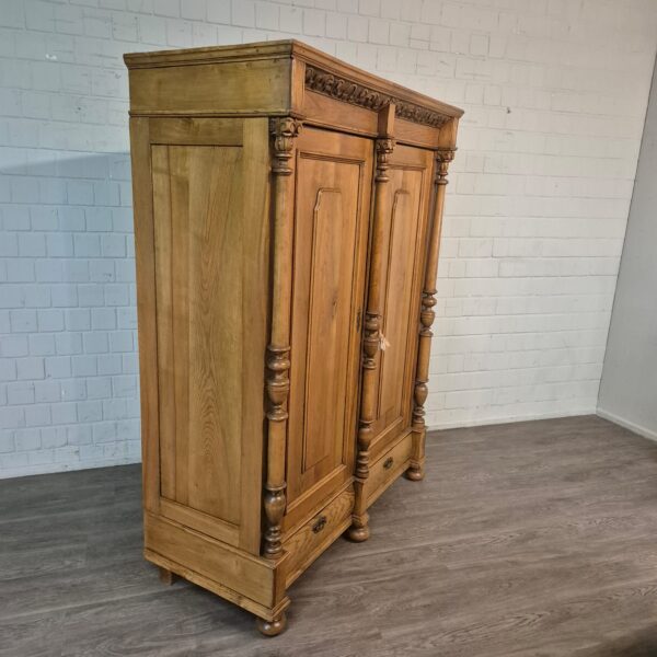 Wardrobe Gründerzeit 1880 Oak - Image 3
