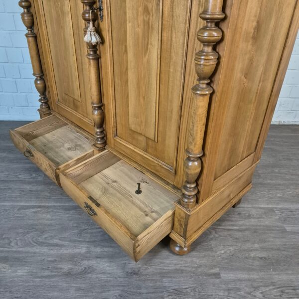 Wardrobe Gründerzeit 1880 Oak - Image 19