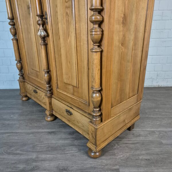 Wardrobe Gründerzeit 1880 Oak - Image 8