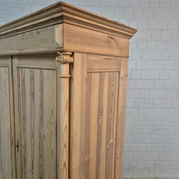 Wardrobe Gründerzeit 1880 Pine - Image 8