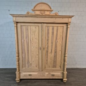 Wardrobe Gründerzeit 1880 Pine