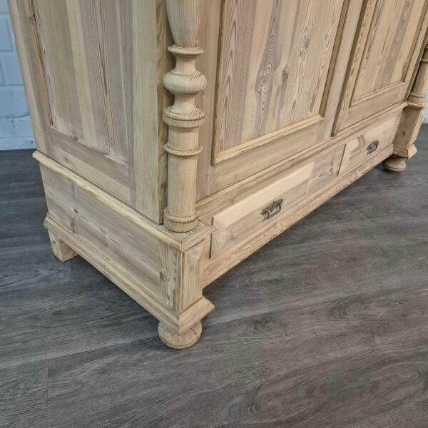 Wardrobe Gründerzeit 1880 Pine - Image 6