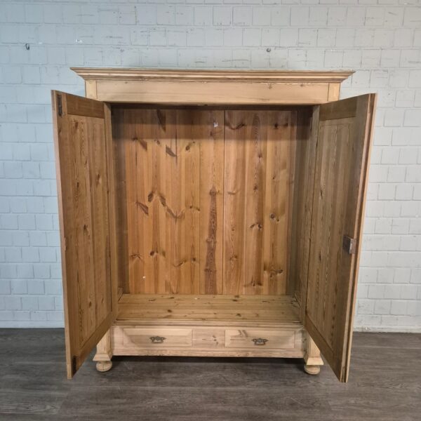 Wardrobe Gründerzeit 1880 Pine - Image 11