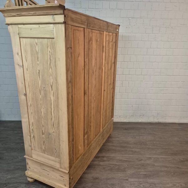 Wardrobe Jugendstil 1900 Pine - Image 17