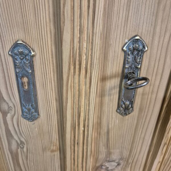 Wardrobe Jugendstil 1900 Pine - Image 7