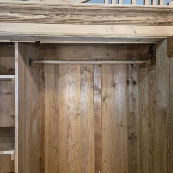 Wardrobe Jugendstil 1900 Pine - Image 11