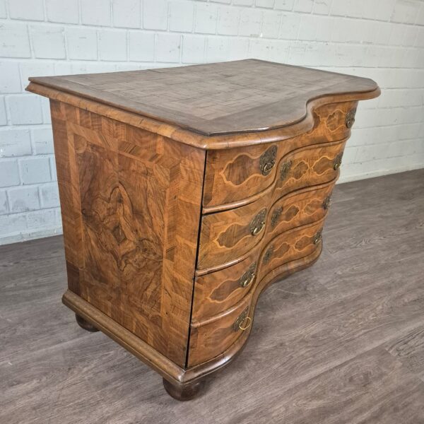 Chest of Drawers Baroque 1770 Walnut - Image 5