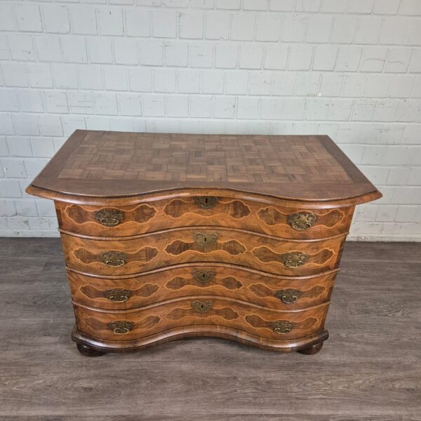 Chest of Drawers Baroque 1770 Walnut - Image 2