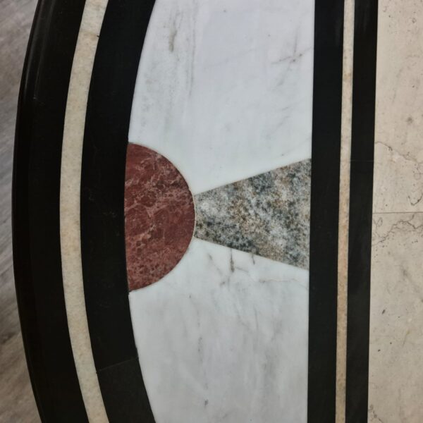 Garden Table Marble Top Ø 1,20 m - Image 7