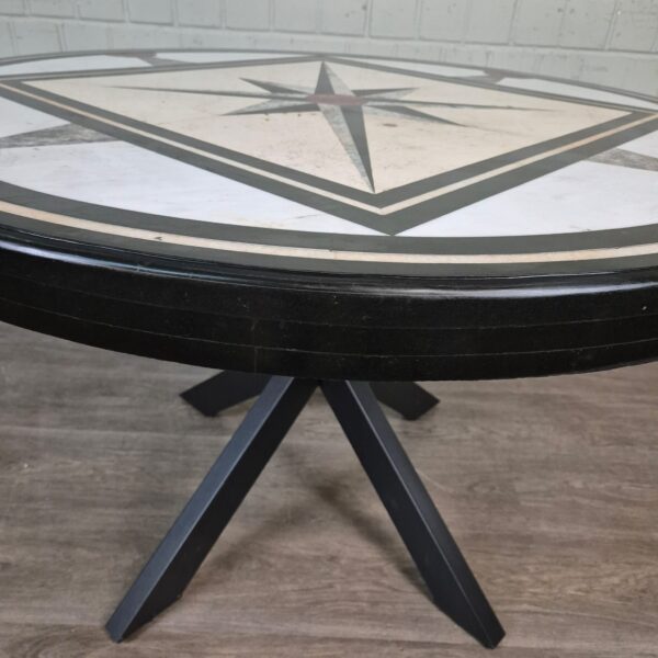 Garden Table Marble Top Ø 1,20 m - Image 8
