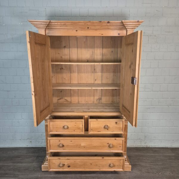 Wardrobe Gründerzeit 1880 Pine - Image 8