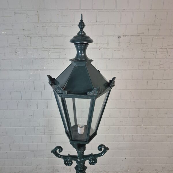 Lantern Garden Light Aluminium Green 2.20 m - Image 4