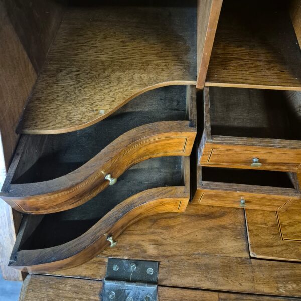 Secretary Baroque 1780 Walnut - Image 20