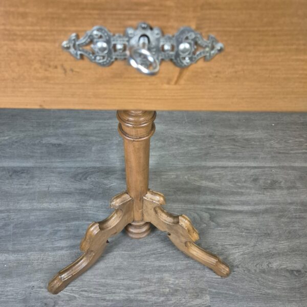 Sewing Table Gründerzeit 1880 Pine - Image 8