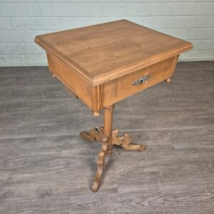 Sewing Table Gründerzeit 1880 Pine